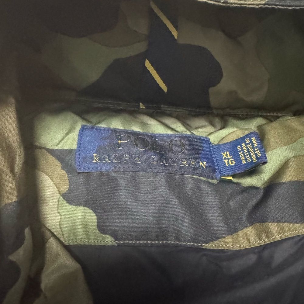 Polo by Ralph Lauren Green Camouflage Puffer Jacket - Picture 7 of 12